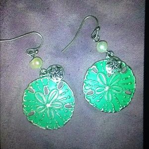 Cute Sand dollar Earrings
